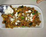 A picture of step 9 of Cheesy Veggie Pearl Millet (Bajra).