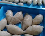 Foto langkah ke 5 dari resep Pempek DOS (tanpa ikan) lembuut.