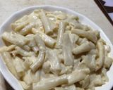 Foto del paso 4 de la receta: Pasta con crema y doble queso