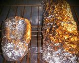 A picture of step 14 of Mike's Seafood Meat Bread & Cheese Appetizer Boards.