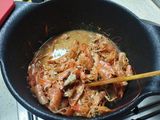 Encocado de gambones {receta ecuatoriana}