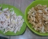 Foto langkah ke 1 dari resep Orak-arik tahu+ayam suwir.