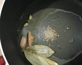 A picture of step 2 of Chanadal Mutton yakhni pulav.