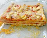 Foto langkah ke 5 dari resep Lasagna Roti Tawar.