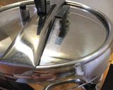 Gombás savanyú sertésragu recept fázis 4 fotója