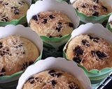 Foto langkah ke 8 dari resep Muffin tape keju kismis.