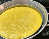 A picture of step 2 of Khaman dhokla.