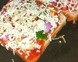 A picture of step 5 of Bread pizza.
