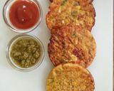 A picture of step 8 of Besan Mixed Veg Pancake.
