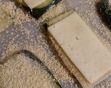 Une image de l'étape 6 de Cordon bleu de courgette.