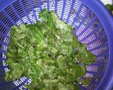 A picture of step 14 of Oha soup and semo.