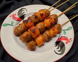Foto langkah ke 6 dari resep Bakso & Sosis Bakar.