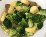 Foto langkah ke 5 dari resep Brokoli Tofu Saus Tiram.