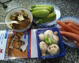 صورة لخطوة 4 من وصفة دجاج وخضار بكيس الشواء 🍗🫑🥕