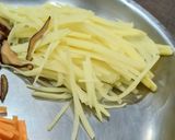 三絲魚卷的食譜步驟1照片