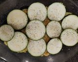 Vegán rakott cukkini kölessel, gabonakolbásszal (IR-barát ebéd) recept fázis 3 fotója