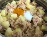 A picture of step 2 of Green Chilli Chicken Mince Curry.