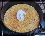 Foto del passaggio 6 della ricetta Risotto Vongole e Nduja mantecato al Mascarpone