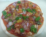 पिज़्ज़ा (Pizza recipe in hindi) रेसिपी चरण 3 फोटो
