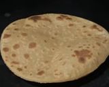 A picture of step 2 of Quinoa flour soft roti.