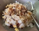 รูปขั้นตอนการทำที่ 1 ของ ผัดซีอิ๊วใส่ไข่ 🥚(ไม่ใส่เนื้อสัตว์)