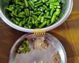 Guar phali subzi recipe step 1 photo