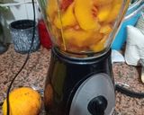 Foto del paso 2 de la receta: HELADO DE DURAZNO🍑,PELONES Y JUGO 🍑 DE 😍😍😍🍊NARANJA🍊