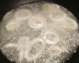 A picture of step 3 of Calamari fritte.