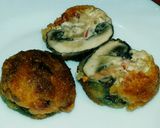 Foto del paso 13 de la receta Setas Portobello rellenas de chorizo y queso a modo de croquetas