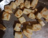 A picture of step 2 of Panner curry.