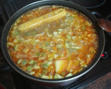 Foto del paso 6 de la receta: Potaje de lentejas con verduras, sacramentos y piña