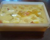 Foto langkah ke 3 dari resep Puding buah sirup jeruk florida.