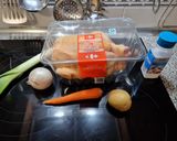 A picture of step 1 of Chicken Broth.