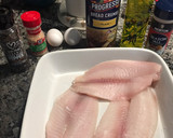 Foto del paso 1 de la receta: Tilapia empanizada con ensalada fresca