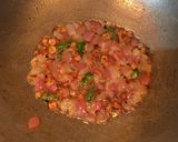 A picture of step 7 of Chilli Baby Corn.