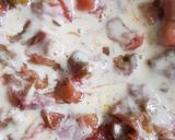 A picture of step 3 of Rhubarb puffed pudding.
