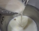 A picture of step 3 of Muskmelon phirni.