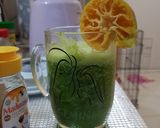 Foto langkah ke 3 dari resep (Menu diet) healthy green juice.