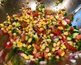 A picture of step 3 of Oven Roasted Salmon with Refreshing Summer Salad.
