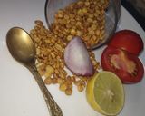 A picture of step 5 of Chana jor Indian famous.