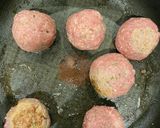 A picture of step 3 of Meatballs with Sauce.