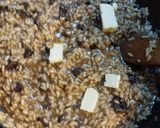 Foto del paso 7 de la receta: Risotto cremoso con hongos de pino y puré de calabaza