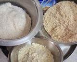 A picture of step 2 of Makhana Barfi.