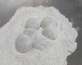 Foto langkah ke 3 dari resep Mochi Kacang Tanah.