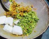 A picture of step 3 of Green peas and paneer paratha.