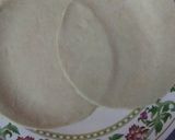 A picture of step 3 of Inside Out Pizza Paratha.