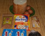 Foto langkah ke 1 dari resep Puding Roti Tawar Kukus.