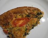 Foto del paso 4 de la receta: Torta de espinacas con masa licuada!!