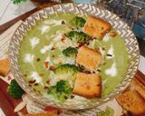 ब्रोकोली पालक सूप(broccoli spinach soup recipe in Hindi) रेसिपी चरण 4 फोटो