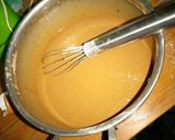 A picture of step 6 of Milo cake.
